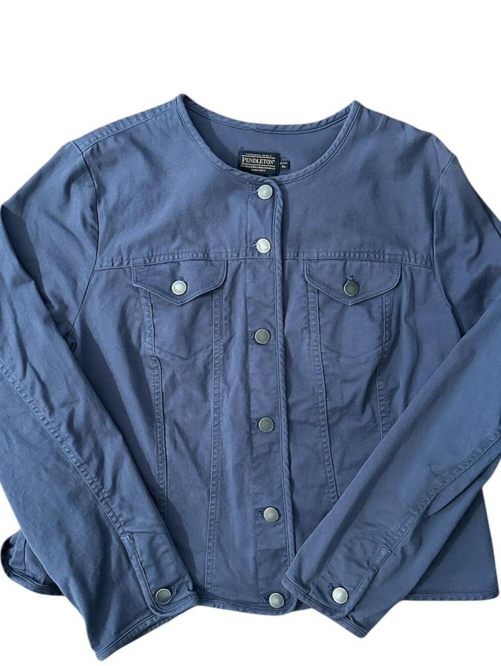 Pendleton blue jacket